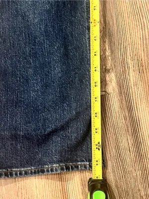 J. Crew Dark Blue Flared Crop Women's Jeans thumbnail 4