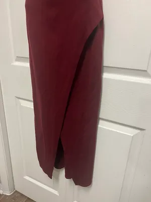 UNBRANDED Plum Strapless Bandaeu Tube Dress thumbnail 6