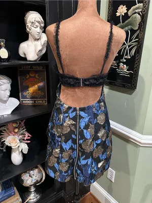 For Love & Lemons Madame Brocade Mini Dress – Size Small (NWT) thumbnail 11
