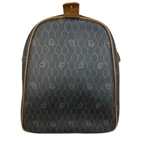 Christian Dior Black Honeycomb Trotter Boston Duffle Travel Bag 45cm thumbnail 5