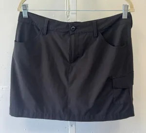Eddie Bauer‎ Women's Horizon Cargo Skort Black Hiking Outdoor Size 10 Gorpcore thumbnail 1