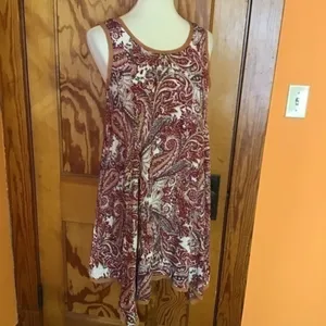 Paisley Anthropologie Entro Beachy midi dress thumbnail 7
