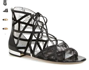 Sam Edelman Black‎ Denver Flat Sandals thumbnail 1