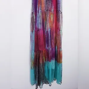 Anthropologie Lola P. Boho Tie Dye Maxi thumbnail 8