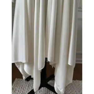 Vintage 80s Susan Roselli for Vijack Grecian Goddess Slinky Dress Ivory Rhinesto thumbnail 5