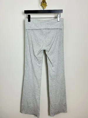 SKIMS Foldover Pants in Light Heather Grey Size Medium thumbnail 6