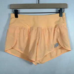 New Balance Running Shorts XS‎ Peach Lightweight Athletic Activewear Women thumbnail 3