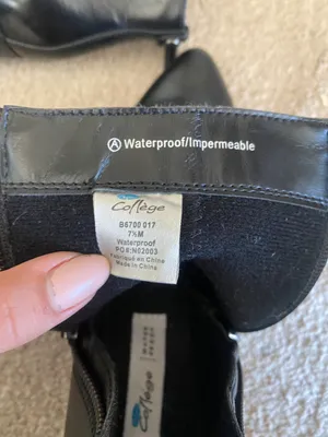 Aqua college Waterproof Booties Black Size 7.5 thumbnail 5