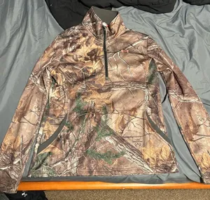 Under Armour Camo Realtree Quarter Zip thumbnail 1