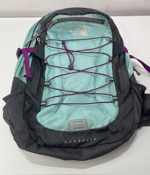 The North Face Borealis Backpack Aqua Purple Hiking Travel Daypack Outdoor thumbnail 1