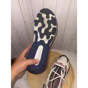 Nike Women's Sneakers Air Max 270 React 'White Fuchsia Blue' Sz 8.5 thumbnail 7