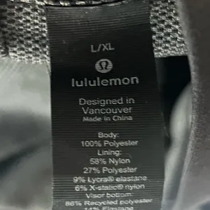 Lululemon Black Athletic Running Hat Cap L/XL Reflective Logo Lightweight thumbnail 4