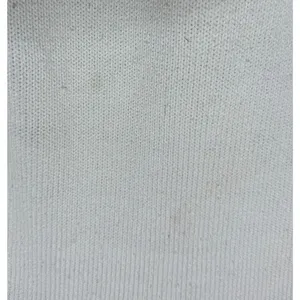 Vintage Ricki Mock Neck Sweater Women Small White Knit Ribbed‎ Turtleneck thumbnail 3