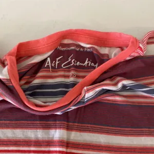 Abercrombie & Fitch Essentials Pink Striped Crop Top T Shirt Size Women's XS thumbnail 2