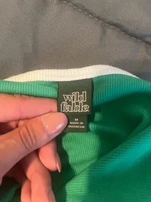 Wild Fable Green Dress thumbnail 3
