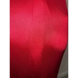 Kurt Thomas Red Cowl Neck Slinky Halter Gown Size 2 Beaded Open Back Maxi Dress thumbnail 10