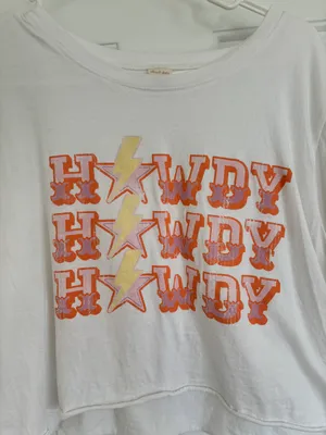 Altard State Cropped Tee Howdy  thumbnail 3