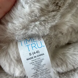 Time And Tru Warm Vest with Fur Lining thumbnail 3