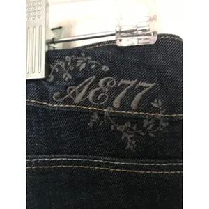 American Eagle Women's Blue Denim Jeans Pockets Size 6 thumbnail 9