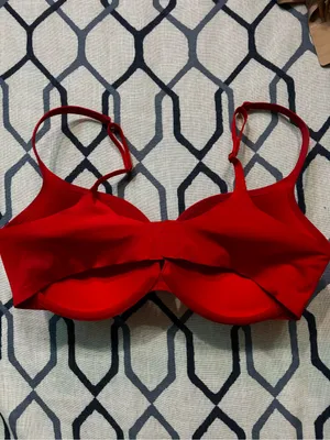 Skim Ultimate Tear Drop Push Up Bra Red Size 36D thumbnail 4