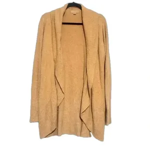 BAREFOOT DREAMS CozyChic Lite Circle‎ Cardigan Soft Camel XS/S thumbnail 2