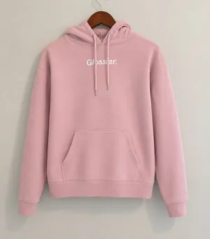 Glossier hoodie Pink thumbnail 1