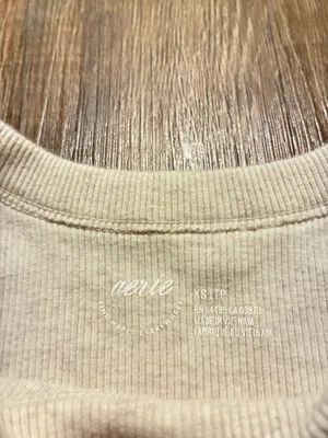 Aerie Ribbed High Neck Tank Top thumbnail 3