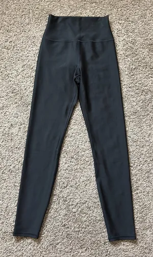Alo Yoga 7/8 High-Waisted Airlift Leggings Black S thumbnail 4