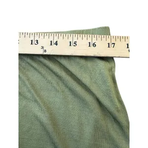 Gudrun Sjoden Green Stretchy‎ Crop Wide Leg Pants XL Modal Boho Lagenlook #W1-9 thumbnail 4