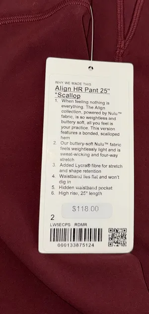 Lululemon Align Leggings 25" thumbnail 3
