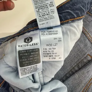 Levi’s Ribcage Straight Ankle Button Fly Jeans Medium Blue Wash 30 thumbnail 5