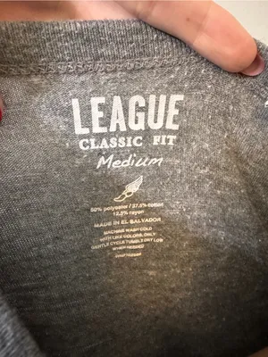 League Buffalo NY UB Gray Long Sleeve T-shirt Classic Fit Medium New York thumbnail 4