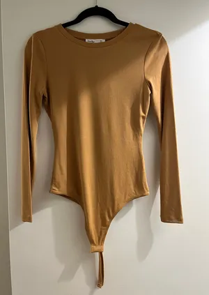 Ribbed Thong Bodysuit thumbnail 1