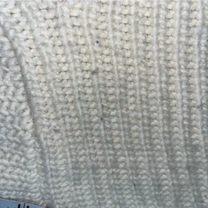 Apiece‎ Apart Cream Crewneck Wool Sweater APPROX. Size LARGE No Size Tag *FLAWED thumbnail 14