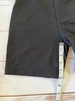 Princess Polly Black Stretch Shorts thumbnail 6