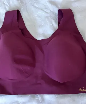 Victoria's Secret Lounge Bralette Wireless Bra - Plum thumbnail 1