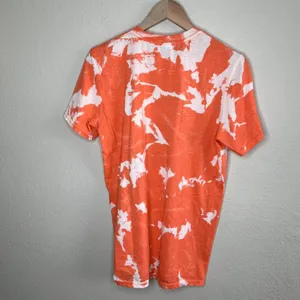 Pink Floyd Orange Tie-Dye Retro Graphic Tee Gildan Softstyle Ring Spun unisex M thumbnail 6