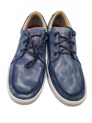 Twisted X Kicks Leather Shoes Loafers Sneakers Womens 7 Blue Lace Up casual thumbnail 2