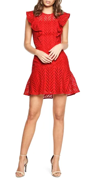 Red Cutout  Dress thumbnail 1