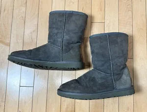 UGG Classic Medium Tall Boot Grey Shearling Size 8 thumbnail 11