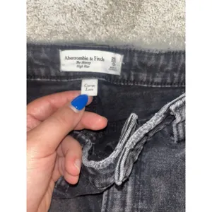 abercrombie & fitch the skinny high rise curve love size 25/0‎ distressed thumbnail 7