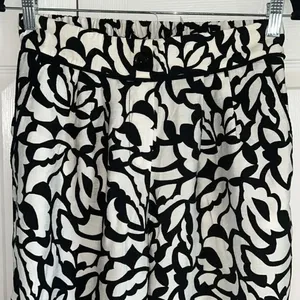 Monteau Black and White Pull on Dress Pants(Size Medium) thumbnail 9