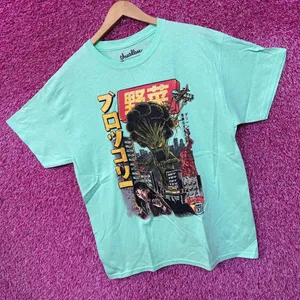 Urban Outfitters The Broccozilla Kaiju Anime Pop Art Threadless Tee L thumbnail 3