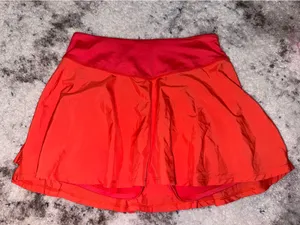 Free People Movement Orange Skirt thumbnail 1
