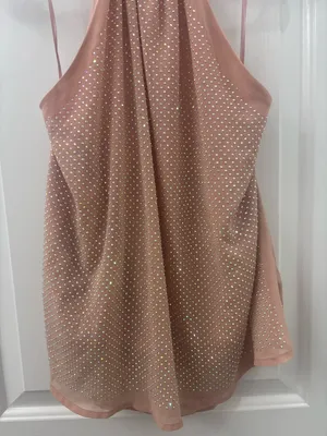 Anthropologie halter sequin backless top thumbnail 3