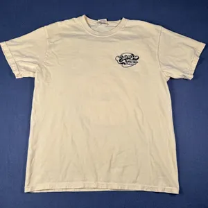 Cricos Pizza & Subs Comfort Colors Unisex Large Yellow‎ Short Sleeve Gulf Shores thumbnail 2