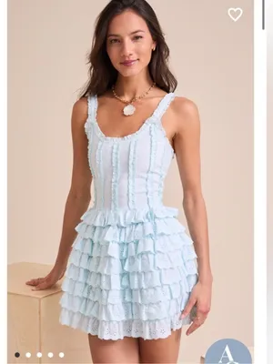Altar’d‎ State Ariel Ruffle Mini Dress thumbnail 2
