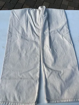 Motel Rocks Wide Leg Jeans in Light Gray thumbnail 5