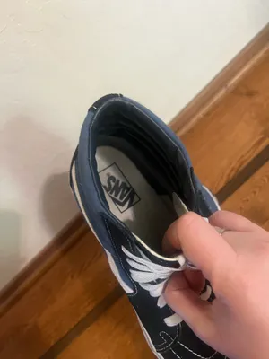 Navy Vans Sk8-Hi Sneakers thumbnail 3