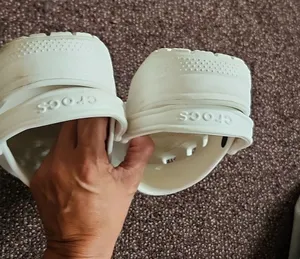 White Crocs Size 11 thumbnail 7